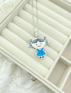 Conjuntos en acero blanco - joyería rubí