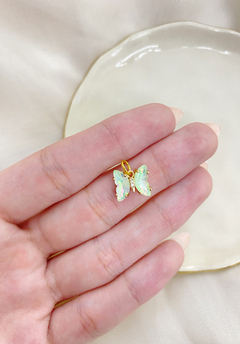 Dije mariposa verde