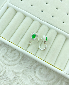 Aro cuadrado con Strass - comprar online