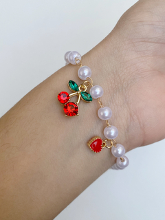 Pulseras cereza - tienda online