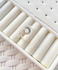 Anillos en acero blanco - tienda online