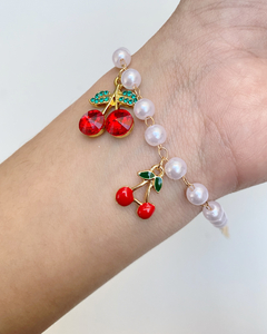 Pulseras cereza - tienda online