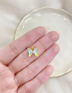 Dije mariposa blanco