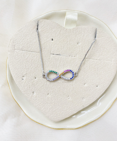 Pulsera infinito con Strass