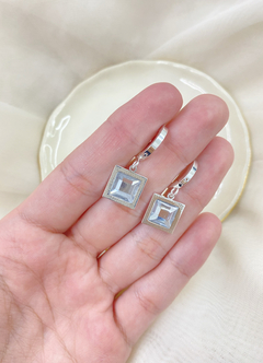 Aros colgantes cuadrado - comprar online