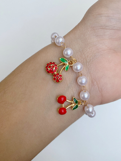 Pulseras cereza