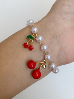 Pulseras cereza