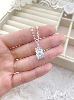 Conjuntos en acero blanco - joyería rubí