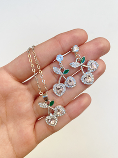 Conjuntos Cereza Plateados - tienda online