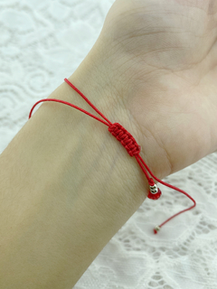 Pulseras de hilo frutilla