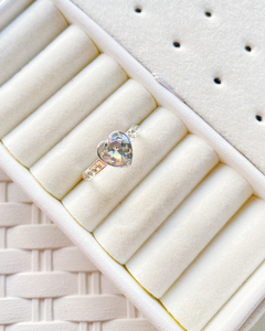 Imagen de Anillos en acero blanco