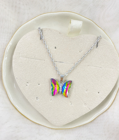 Conjunto Mariposa Cristal - joyería rubí
