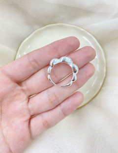 Anillo acero blanco - comprar online