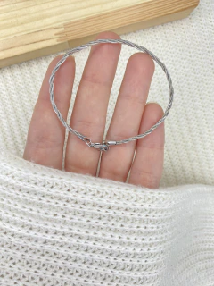 Pulsera fina tramada - comprar online