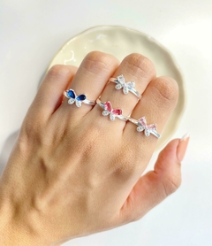 Anillo mariposa strass - comprar online