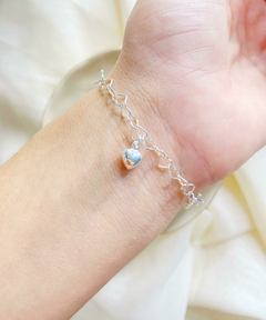 Pulsera corazon inflado