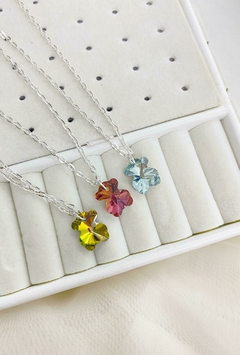 Cadena Ositos cristal x3