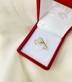 Anillo loto 18K