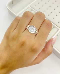 anillo sol cadena