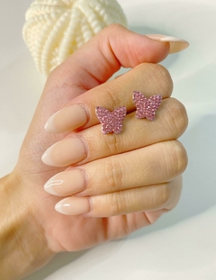 Aros mariposa de colores - comprar online