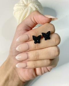 Aros mariposa de colores - tienda online