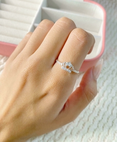 Anillo corona plata 925