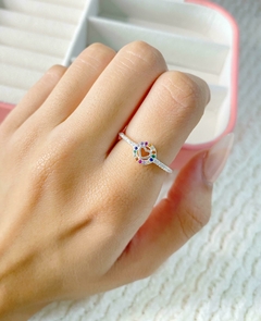 Anillo corazon arcoiris - comprar online