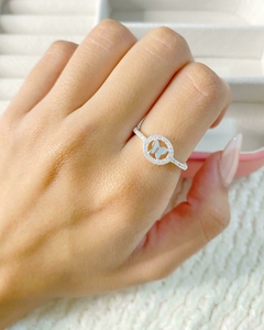 Anillo mariposa plata 925