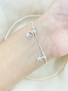 Pulsera con dijes luna