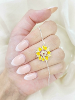 Pulsera girasol 925