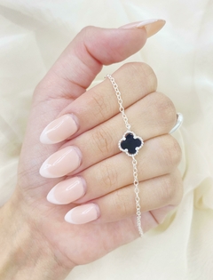 Pulsera trebol 925