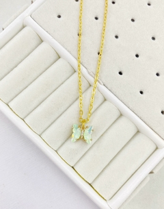 Conjunto Mariposa verde