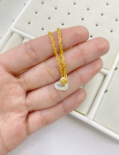 Conjunto Corazon Tornasol