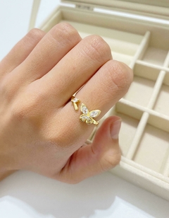 Anillo Mariposa Cubic