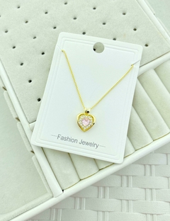 Conjunto Corazon Strass