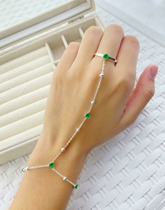 Pulsera con Anillo ac.blanco - comprar online