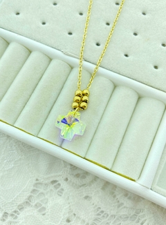 Conjunto cruz cristal - comprar online
