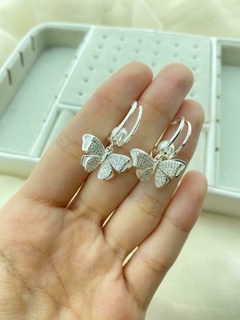 Argolla Mariposa Perla