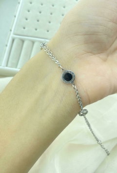 Pulsera Circulo Negro