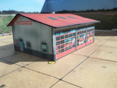 Estacion de bomberos (H0 - 1/87)