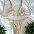 Biquíni Cortininha Marquinha Off White com corrente - comprar online