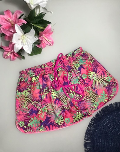 Short Rosa Floral