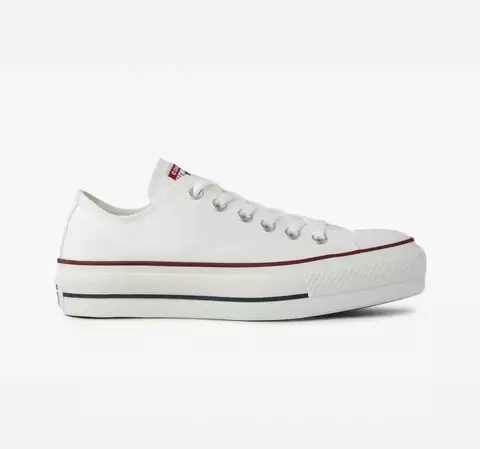 Tênis All Star Chuck Taylor Cano Baixo PLATAFORMA BRANCO - CT04950003