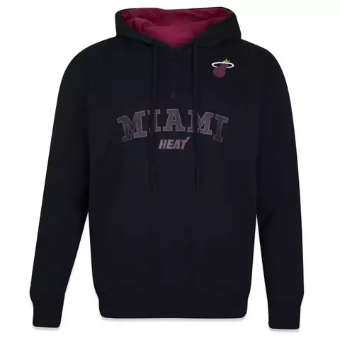 Moletom New Era Canguru Fechado NBA MIAMI Heat Back To School - NBI23MOL004