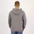Moletom New Era Canguru Simple Sig N NYC Chumbo - NEI20MOL009 - comprar online