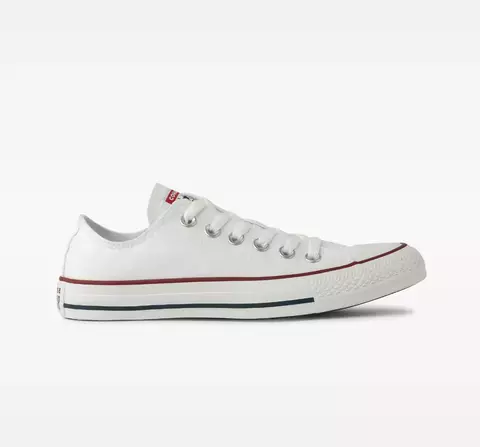 Tênis All Star Chuck Taylor Cano Baixo SINTÉTICO BRANCO - CT04500001