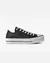 Imagem do Tênis All Star Chuck Taylor Cano Baixo PLATAFORMA PRETO COURO - CT09830002