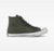 Tênis All Star Chuck Taylor Cano Alto VERDE MILITAR PRETO - CT23670002 - comprar online