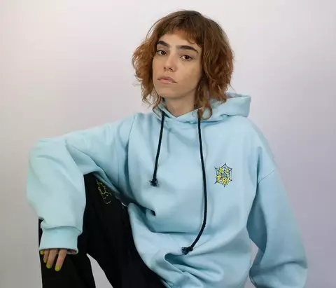 Moletom Altai Canguru Teia Azul