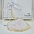 Platter de Quartzo Rosa 14x12cm - comprar online